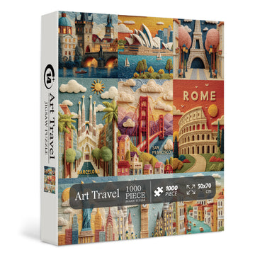 Art Travel Jigsaw Puzzle 1000 Pieces